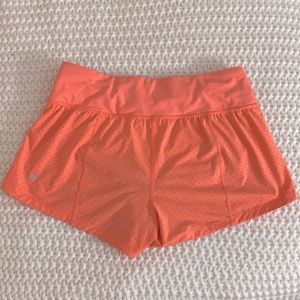 Lulu lemon coral/pink shorts